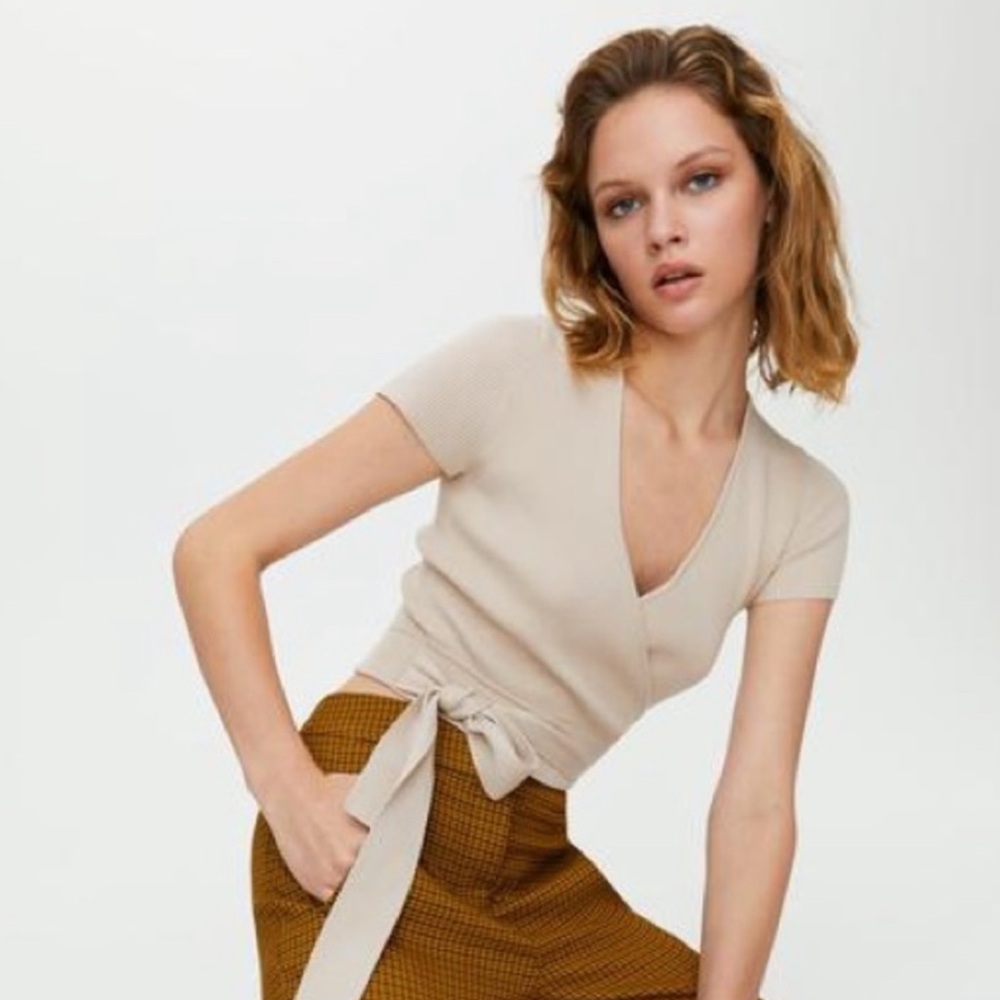 Aritzia Little Moon Prunella Top - S